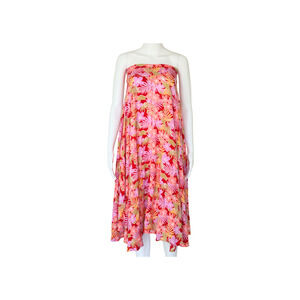 Moana Maxi Sun Dress - Red - OS